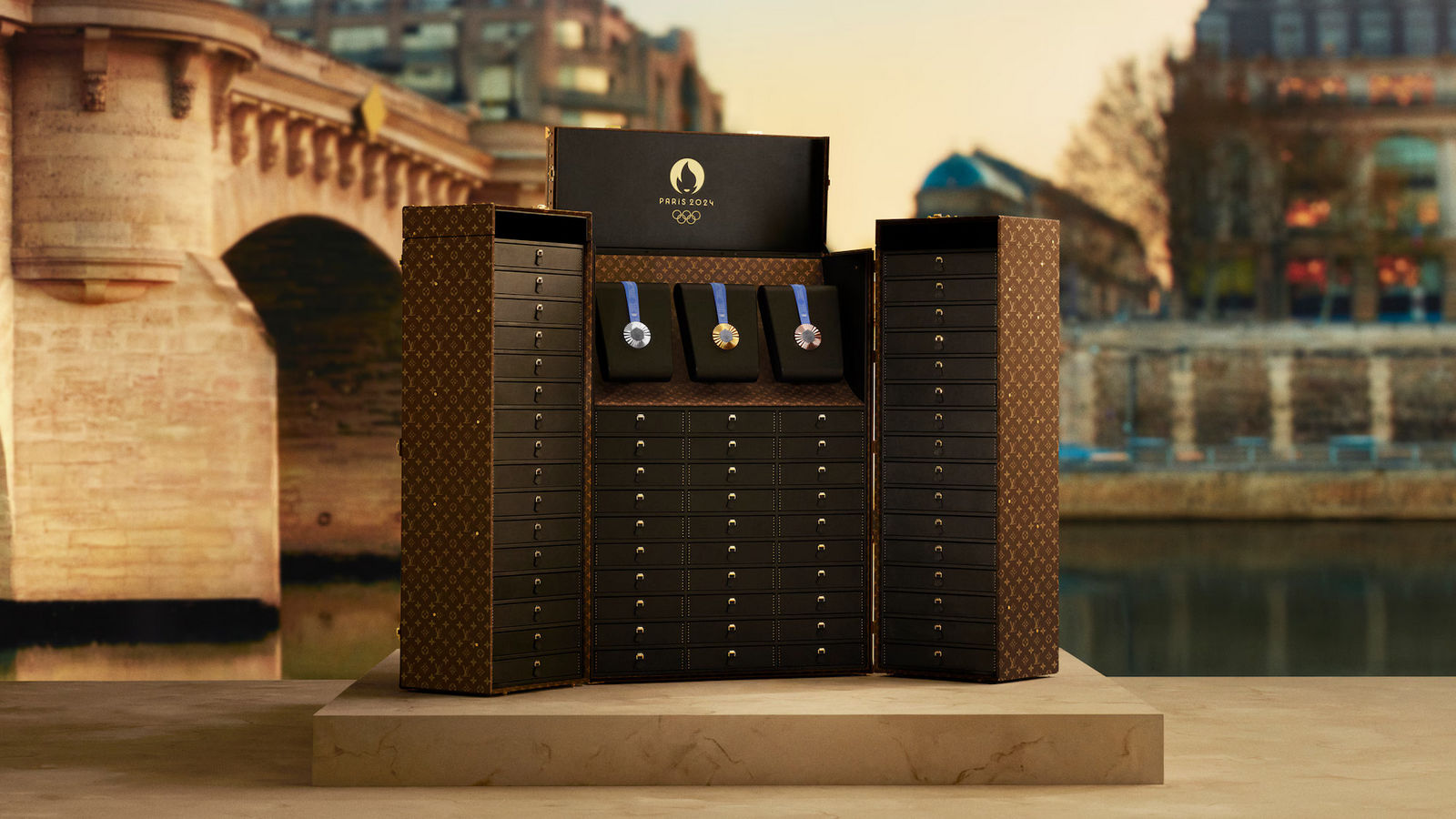 Take A Look At The Bespoke Louis Vuitton Medal Trunks Crafted For The