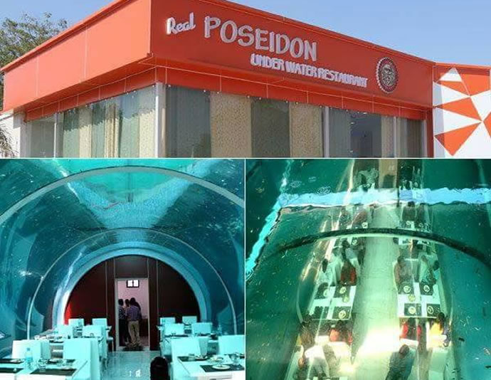 Ahmedabad’s The Real Poseidon – India’s first underwater eatery