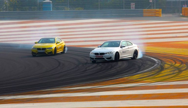 03. The BMW M Cars on race track