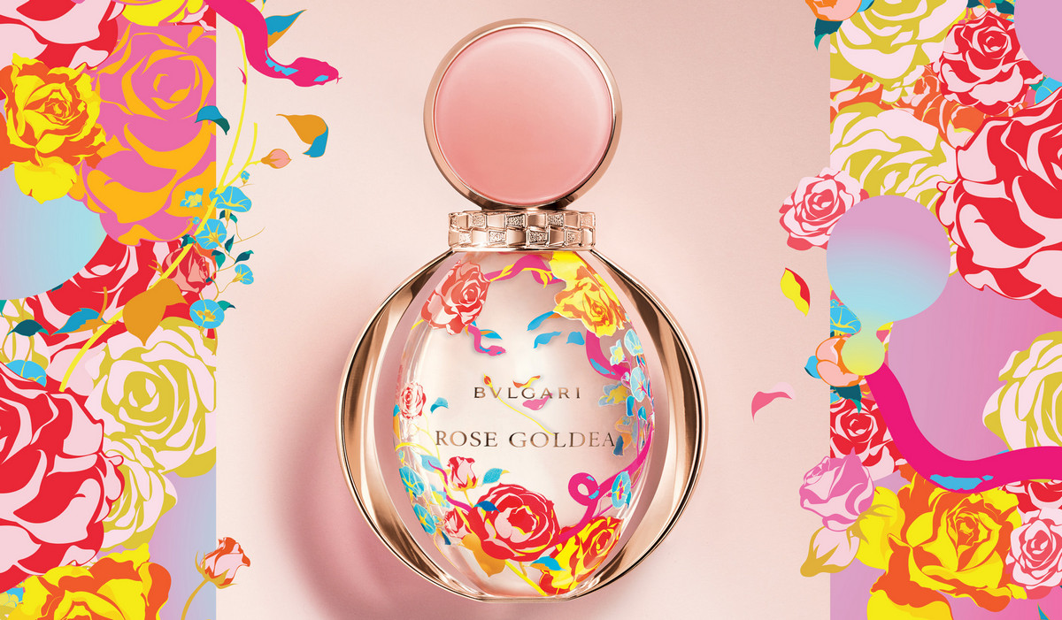 limited-edition Rose Goldea fragrance 
