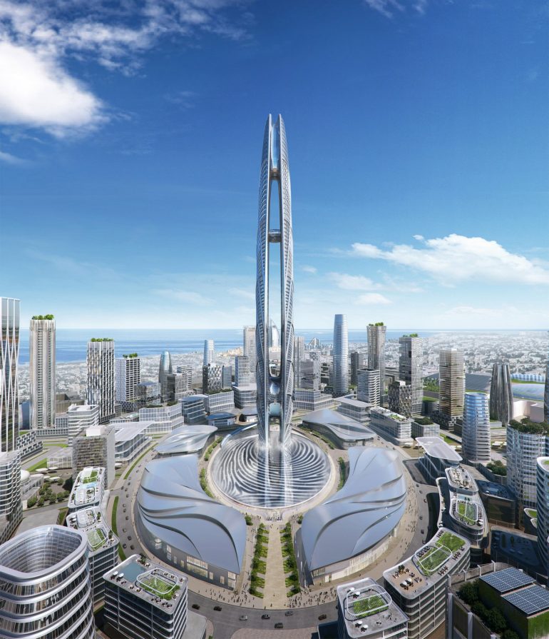 Dubai is building a new skyscraper it will be 500 meters ...