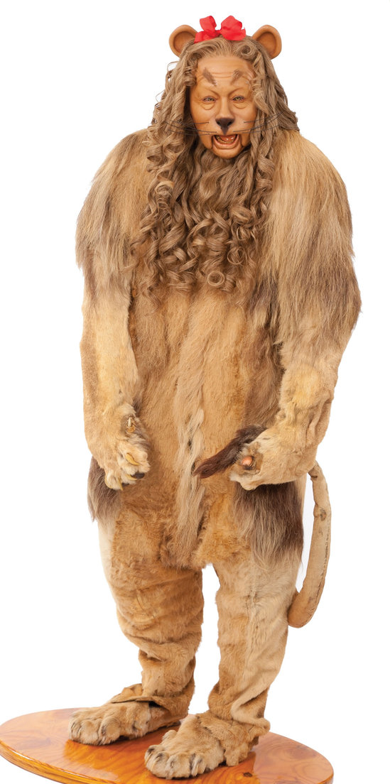 lion cowardly costume wizard oz makeup costumes auction lahr forest bert king hollywood dorothy son face going 1939 bonhams halloween