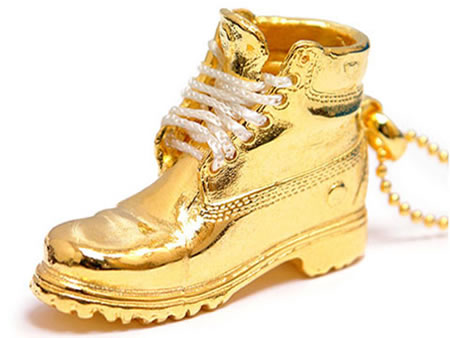 gold timberland boots
