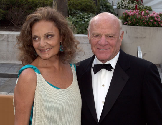 Billionaire couple, Diane von Furstenberg and husband take up the ...