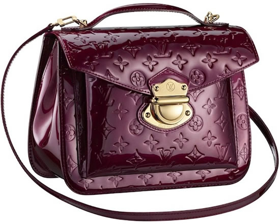 Louis Vuitton Rouge Fauviste Monogram Vernis Alma PM Bag