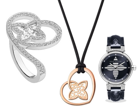 Louis Vuitton Double Heart Bangle  Rent Louis Vuitton jewelry for