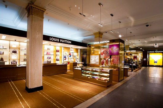 Harrods launching the new Louis Vuitton collection is next level