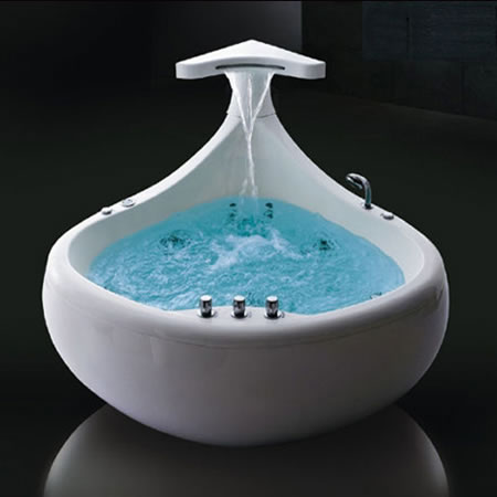 The Thalassor Baleina Whirlpool bath tub for a luxurious ...