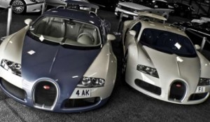 A Bugatti Veyron book that features Afzal Kahn’s obsession for the