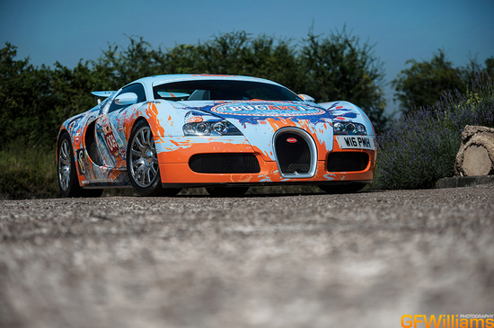 Bugatti Veyron drives in with arty makeover as Bugarti - Luxurylaunches