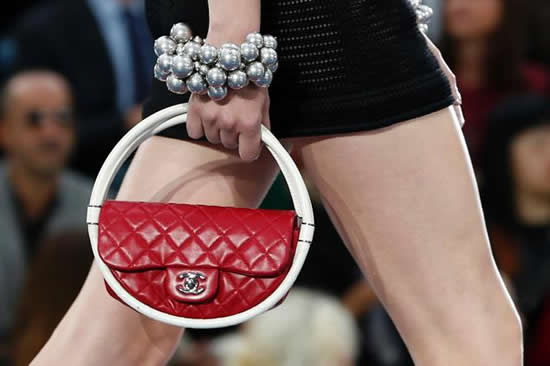 The Chanel Hula Hoop Bag Makes an Appearance at NYFW
