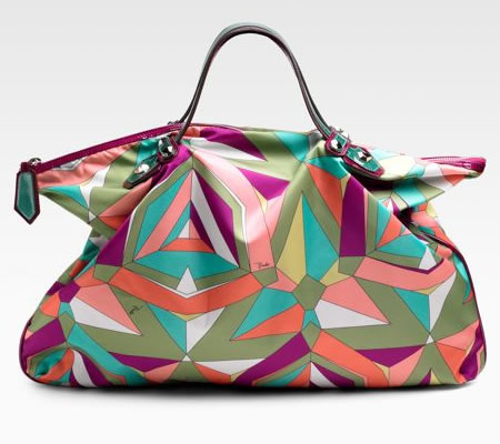 The Emilio Pucci Large Print Weekend Tote is fantastic! - Luxurylaunches