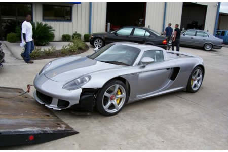 Wrecked Porsche Carrera GT from “Redline” for $100,000 - Luxurylaunches