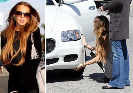 Lindsay Lohan sparkles in photoshoot despite $40,000 jewelry theft ...