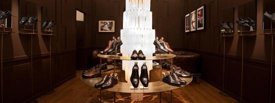 Louis Vuitton celebrates the opening of the first pop up shoe store at level Shoe District ...