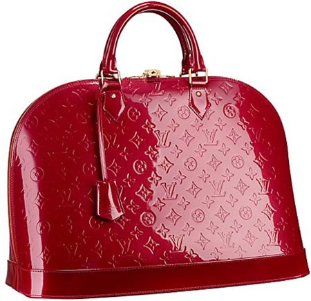 Louis Vuitton Monogram Vernis Alma GM makes an impression...A good one!