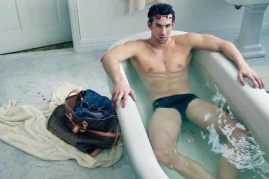 Michael Phelps is Louis Vuitton's new poster boy