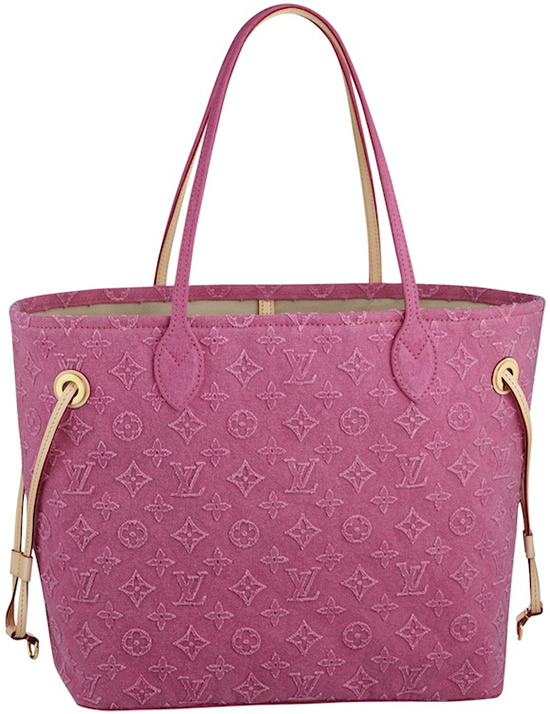 Louis Vuitton Monogram Stone Pink Neverfull MM Louis Vuitton