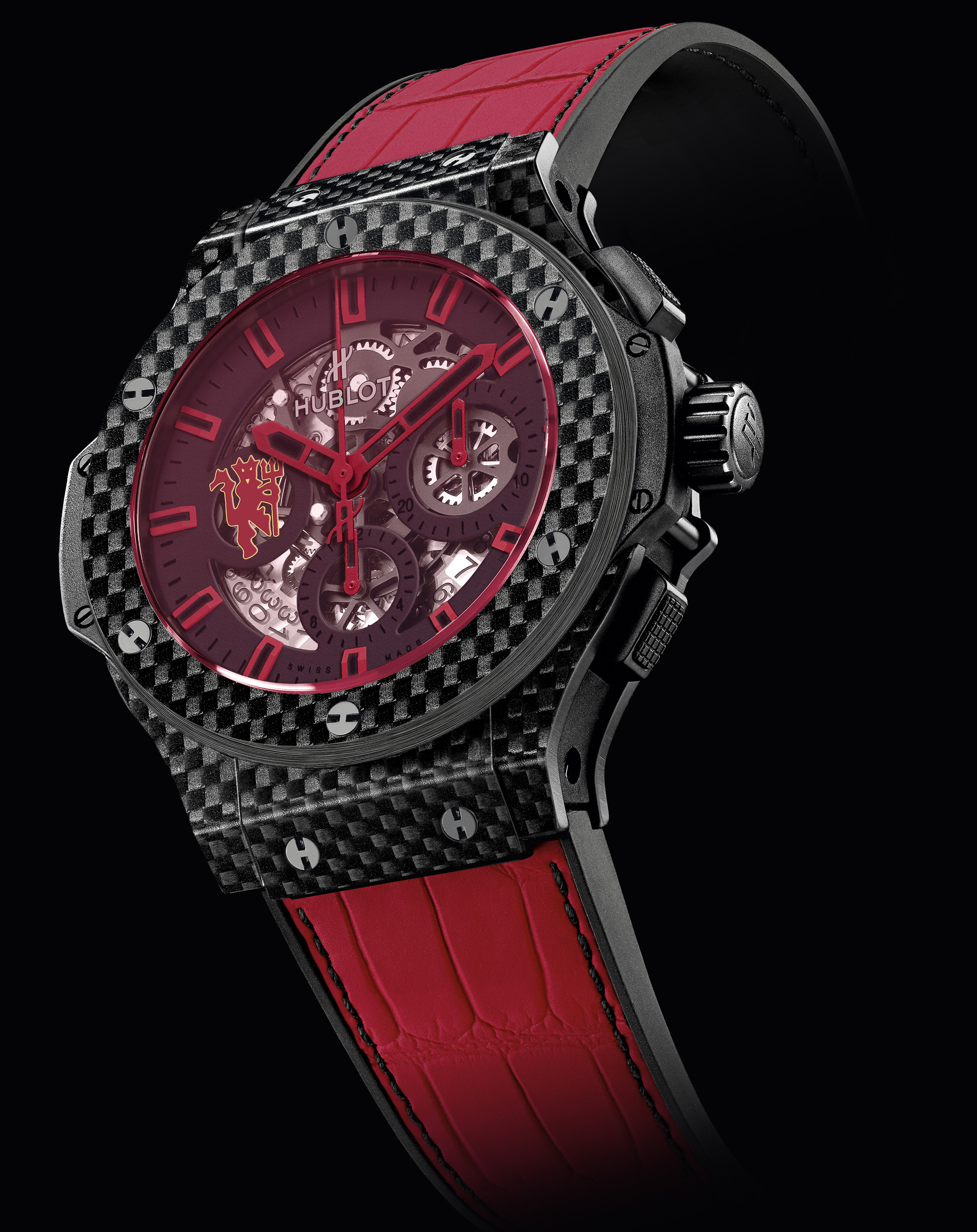 Hublot Aero Bang Red Devil 26 is inspired by Japanese Manchester United ...