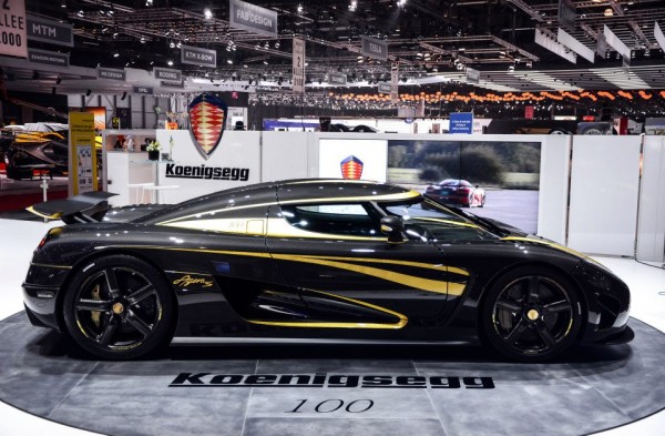 Koenigsegg Agera S Hundra with gold trimmings is prepped for 2013 ...