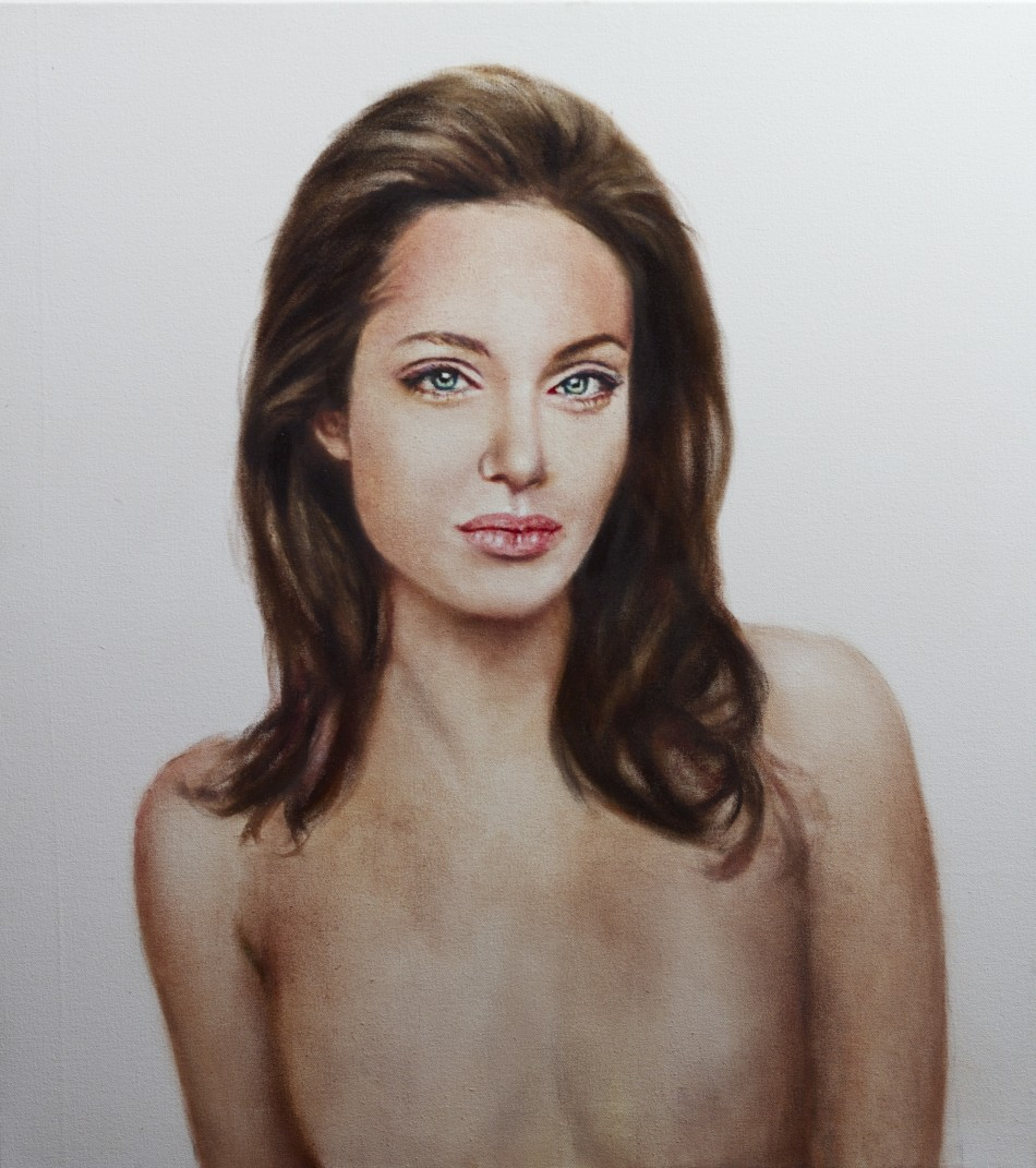 Angelina Jolie Porn - Angelina Jolie's post mastectomy topless portrait unveiled for auction -  Luxurylaunches
