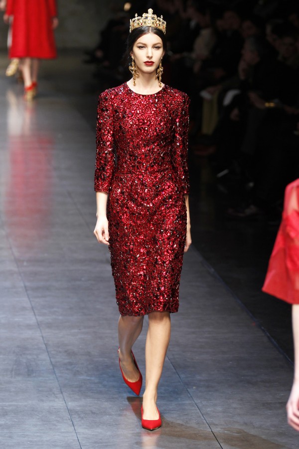The most expensive item on Net-a-Porter - A $32,000 Dolce & Gabbana dress