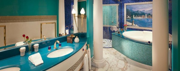 A look inside the opulently designed bathrooms at Burj Al Arab suites