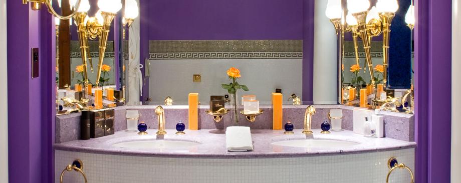A look inside the opulently designed bathrooms at Burj Al Arab suites