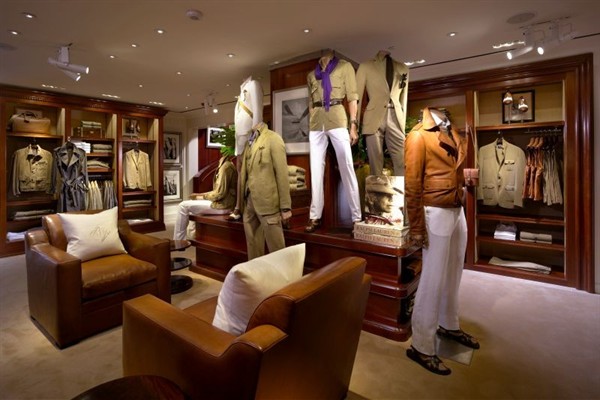 Ralph Lauren's men's flagship store in Hong Kong is the first in Asia
