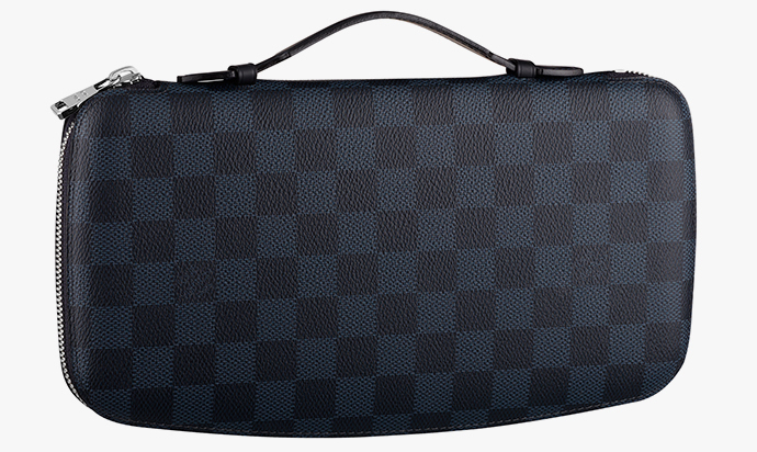 Louis Vuitton Damier cobalt Greenwich laptop messenger shoulder bag