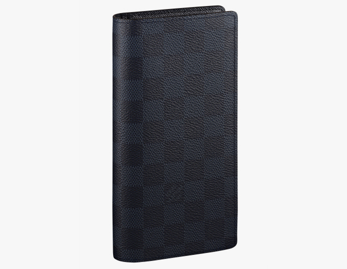 Louis Vuitton N63212 Brazza Wallet Damier Cobalt Canvas