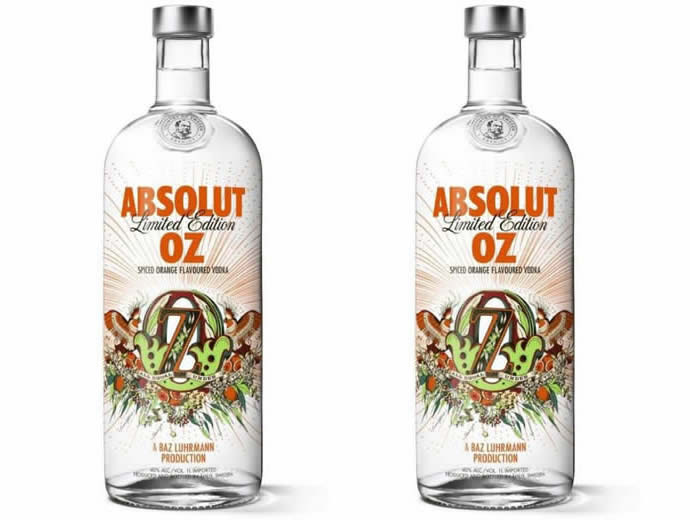 Baz Luhrmann’s next dramatic creation is the limited edition Absolut Oz