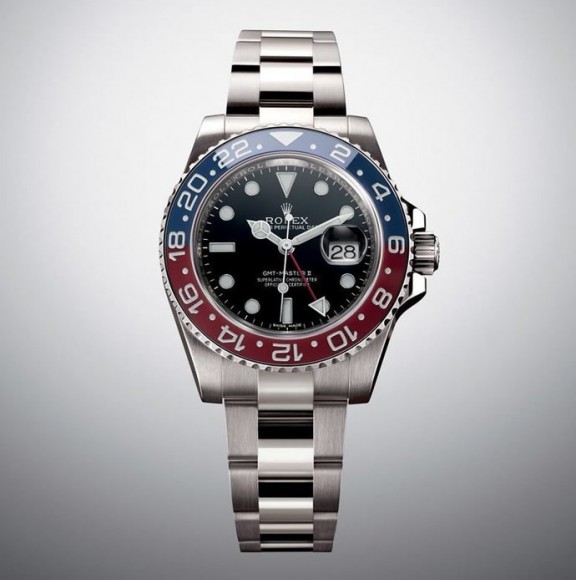 The new Rolex GMT-Master II now comes in white gold with Pepsi bezel