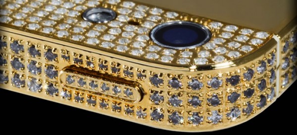 The million dollar iPhone is made of pure gold and studded with 100 ...