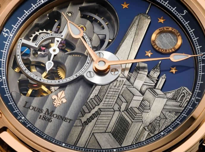 Louis Moinet introduces Derrick Gaz, an incredible timepiece that