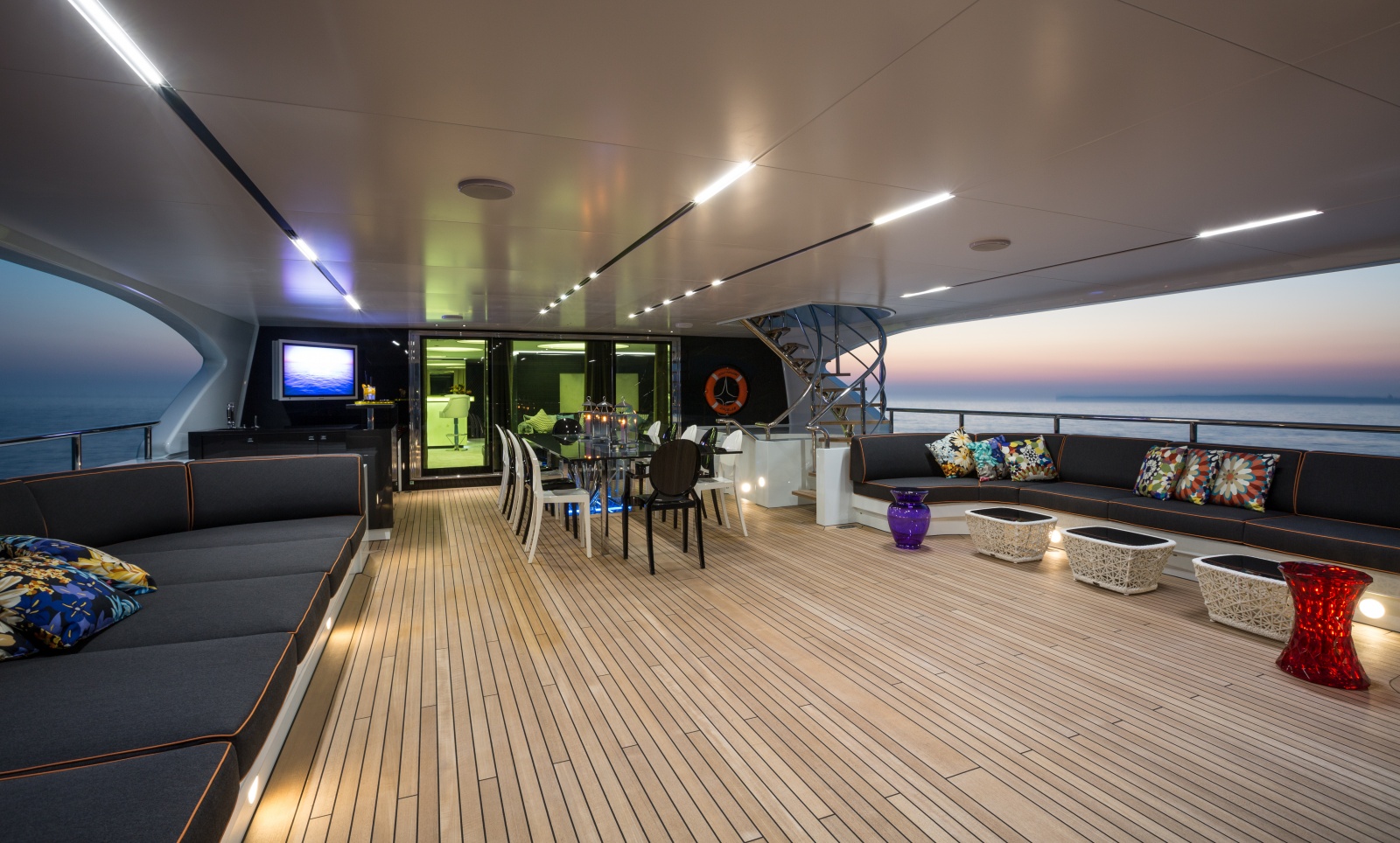 take a look inside the largest boat at the cannes yachting
