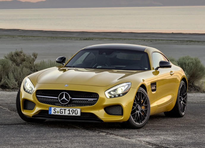 2016 Mercedes AMG GT debuts with a sleek design and the turbocharged V8 