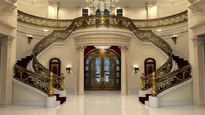 Inside America’s Most Expensive Home, the $139 million Gold plated