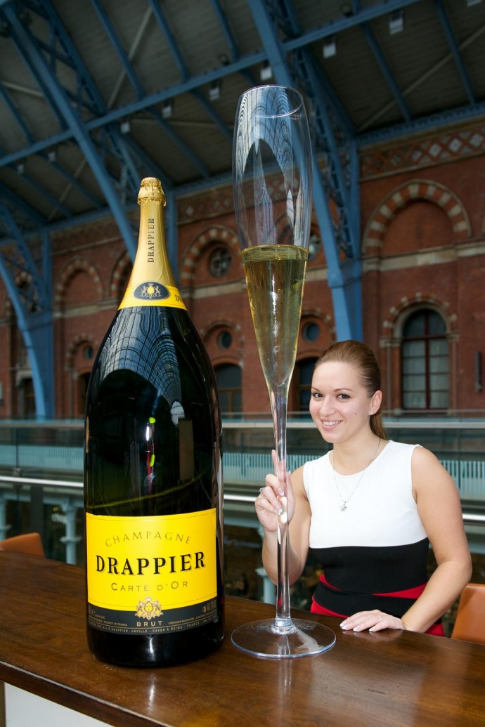 The Mother Of All Champagne Bottles Lands In London Luxurylaunches