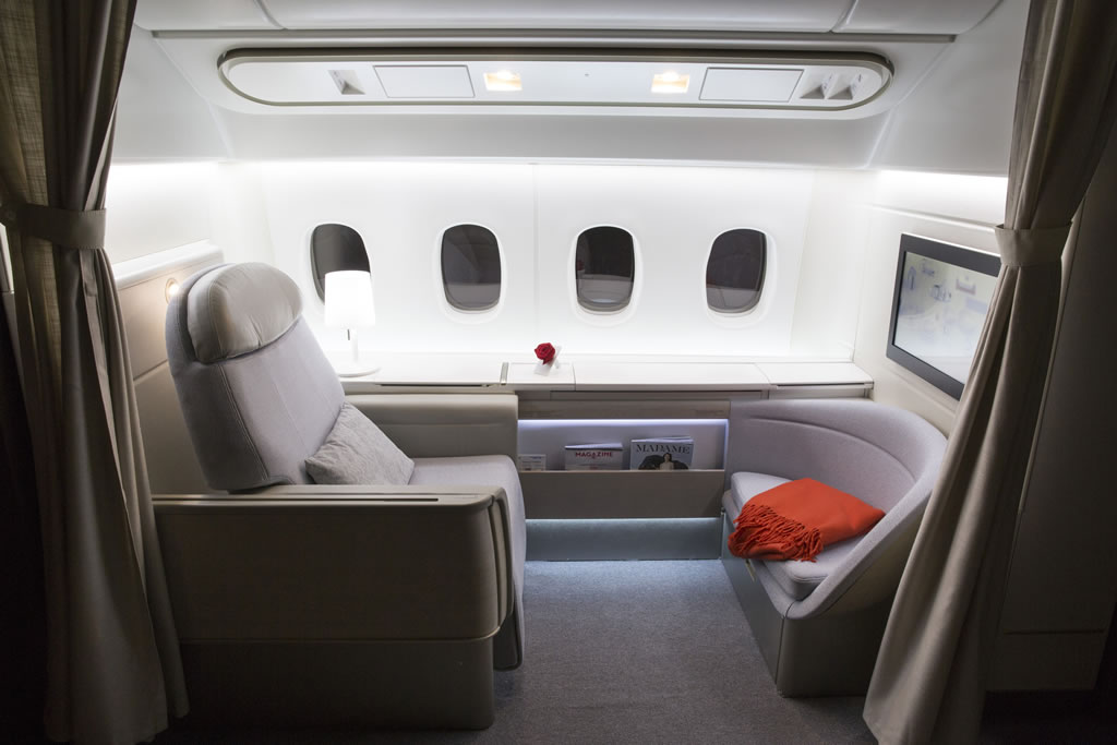 A look inside Air France’s new Business and First Class cabins