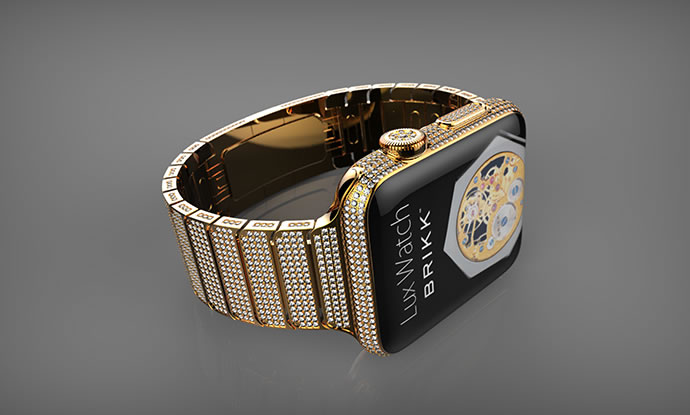 At 70k the Brikk lux watch is the most expensive Apple Watch yet Luxurylaunches