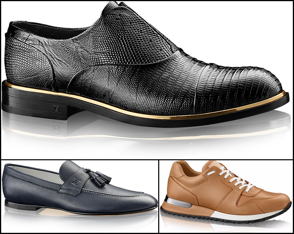 Louis Vuitton's Spring 2015 men's footwear collection is a breath