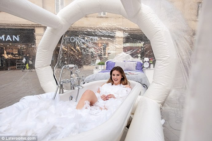 Check Out Britain S First Bubble Hotel Which Has A Full See Through