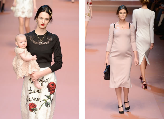 Dolce and Gabbana celebrate moms in their Fall 2015 collection -  Luxurylaunches
