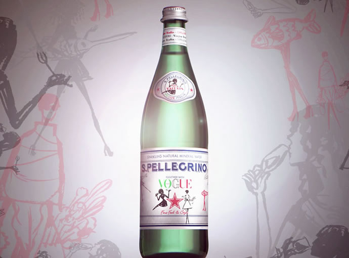 S. Pellegrino presents Limited Edition Bottle dedicated to Vogue