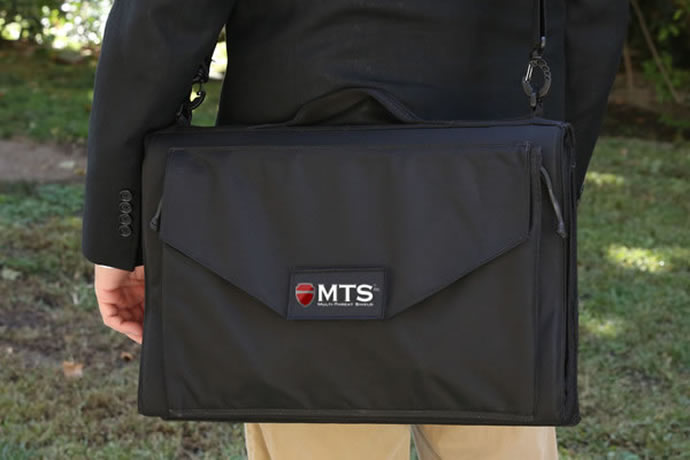 Folded Shield Bulletproof Briefcase Ballistic Body Armor Safe Bag