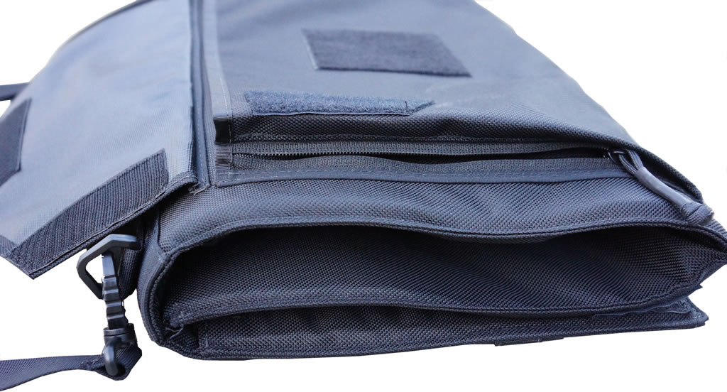 Folded Shield Bulletproof Briefcase Ballistic Body Armor Safe Bag