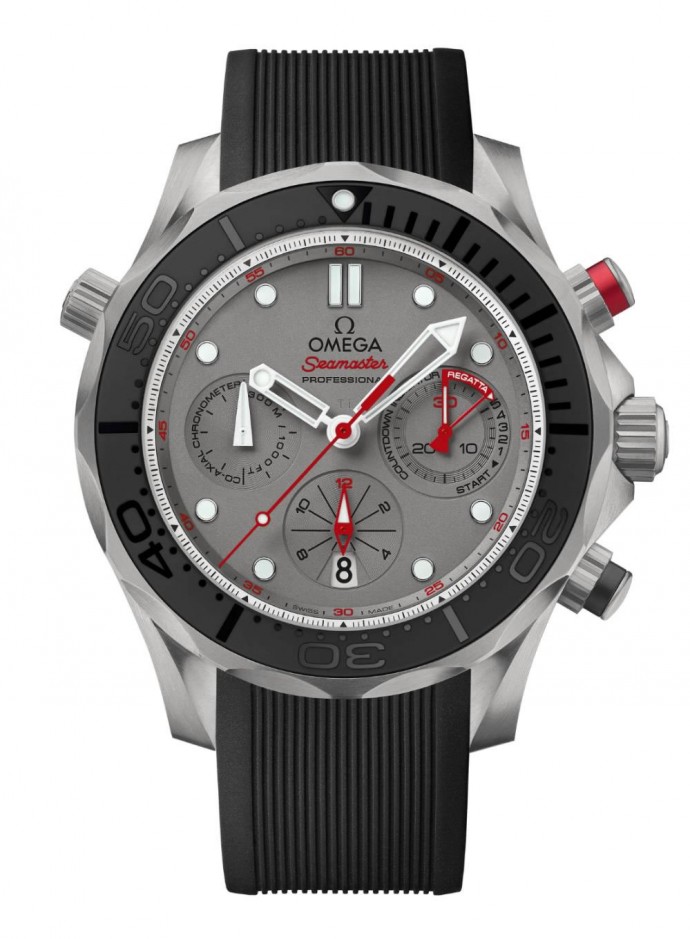 Omega introduces Seamaster Diver 300M Co-Axial Chronograph ETNZ watch ...