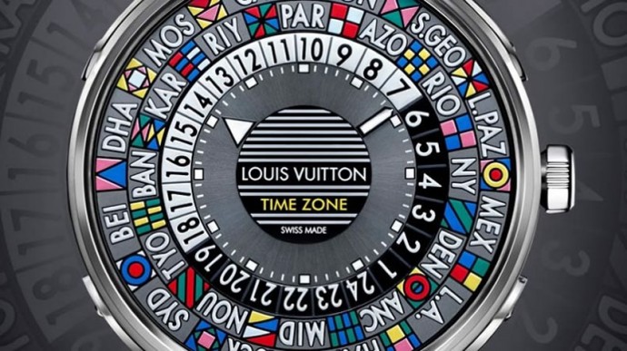 Louis Vuitton Escale Timezone a stylish and colorful watch