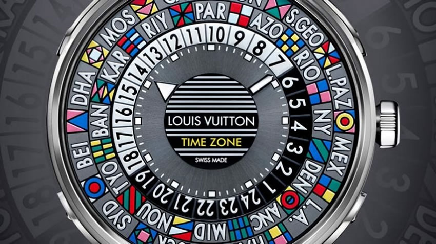 Louis Vuitton Escale Timezone a stylish and colorful watch - Luxurylaunches